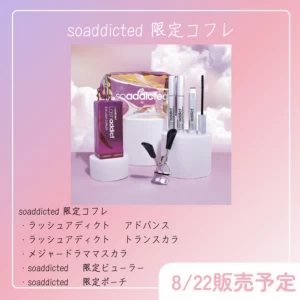 ラッシュアディクト限定コフレ　lashaddict